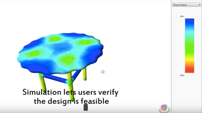 ソフトウェアで負荷の解析も可能