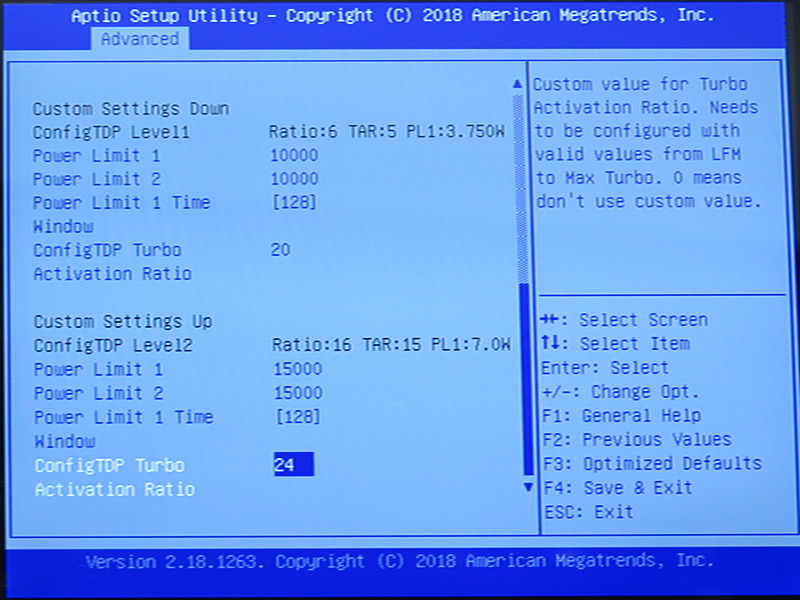試しにいろいろ設定してみたが、はっきり言ってあまり変化がなく、よくわからなかった