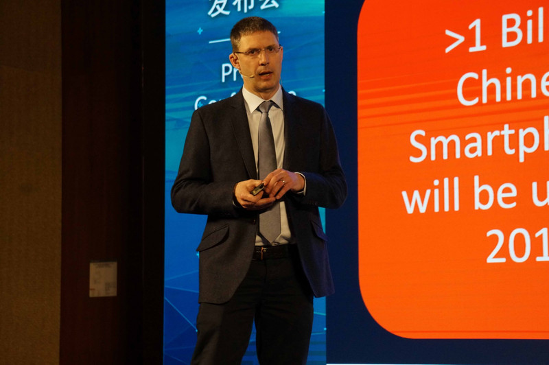 新Maliを発表するIan Smythe氏(Senior Director, Client Line of Business, Arm)