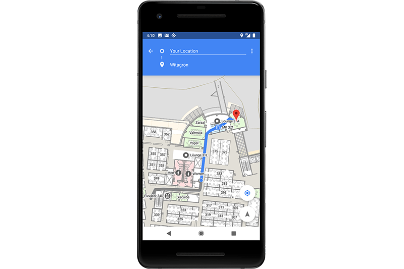 Wi-Fi RTTによる屋内測位