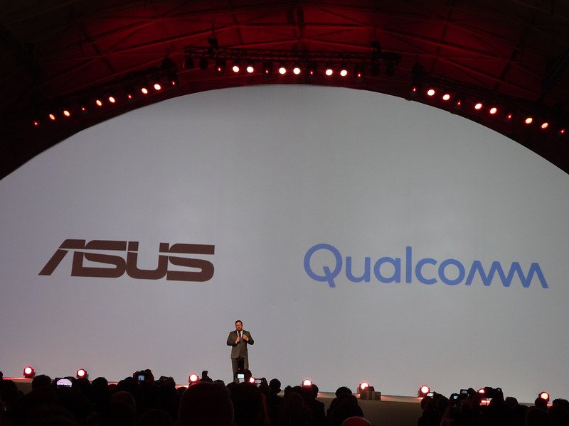ASUSの記者会見にも登壇
