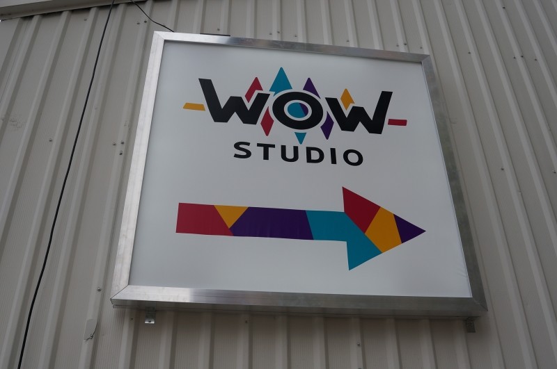 ソニーブースの名前は「WOW Studio」