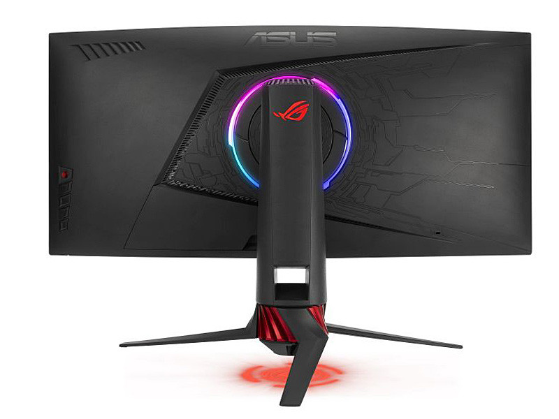 本体背面にAura Sync対応のライティングを搭載