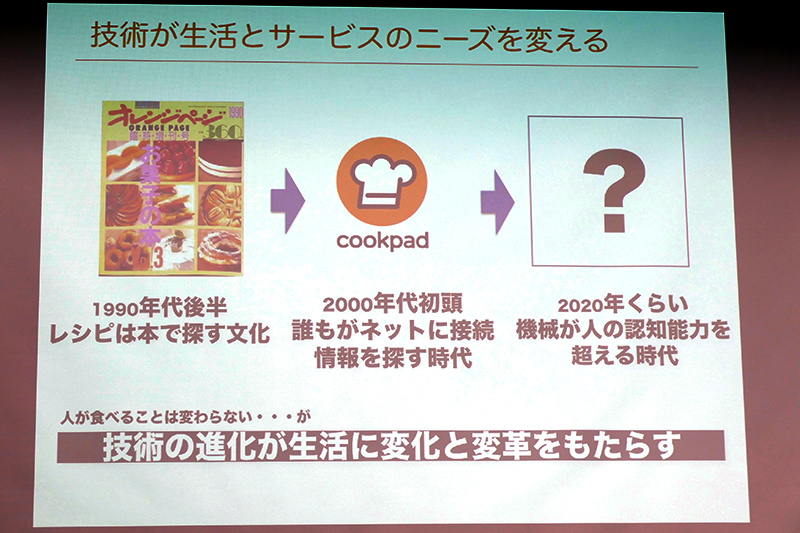 技術が生活とサービスを変える