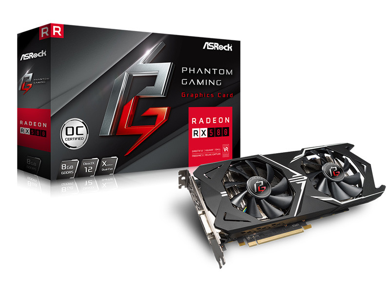 Phantom Gaming X Radeon RX580 8G OC