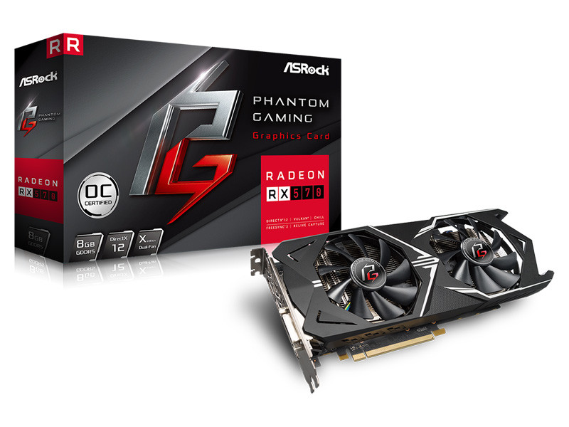 Phantom Gaming X Radeon RX570 8G OC