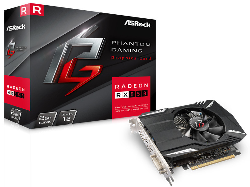 Phantom Gaming Radeon RX550 2G