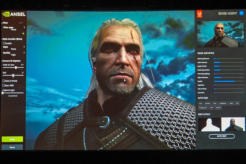 Adobe Senseiを利用可能なAnselのデモ