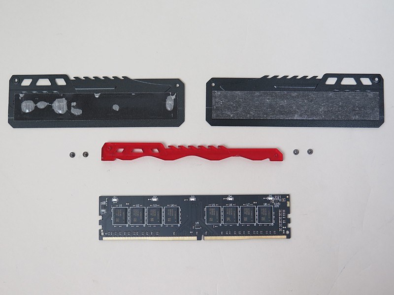 ヒートスプレッダを取り外したところ