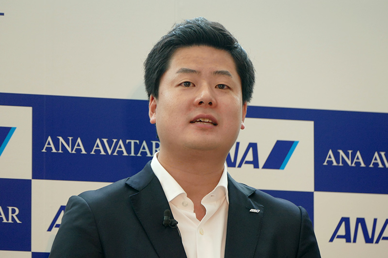 ANAホールディングス株式会社 デジタル・デザイン・ラボ アバター・プログラム・ディレクター 深堀昴氏