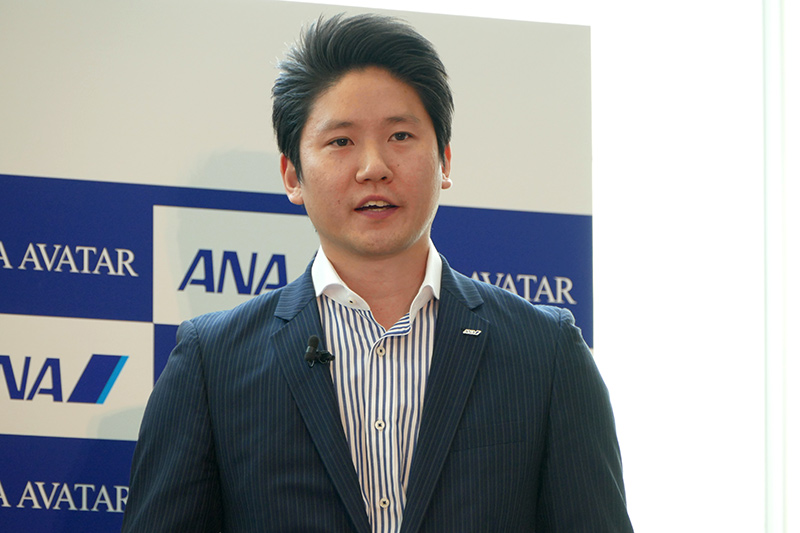 ANAホールディングス株式会社 デジタル・デザイン・ラボ　アバター・イノベーション・リサーチャー 梶谷ケビン氏