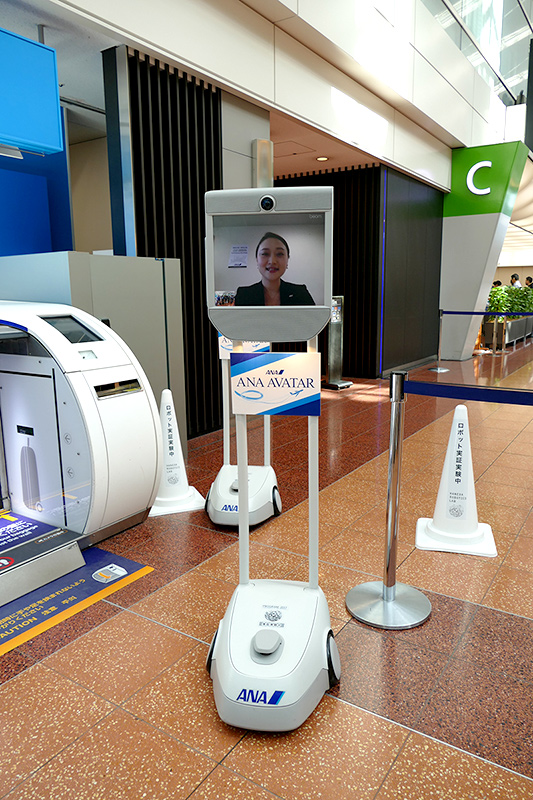 「Beam Pro」を用いたANA AVATAR AIRPORT SERVICE