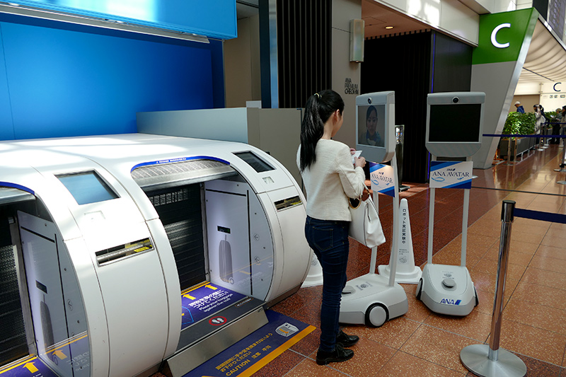 「Beam Pro」を用いたANA AVATAR AIRPORT SERVICE