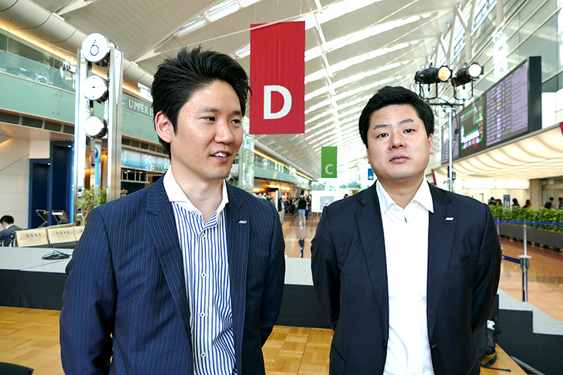 アバター・プログラム・ディレクター 深堀昴氏(右)と、同 イノベーション・リサーチャー 梶谷ケビン氏(左)