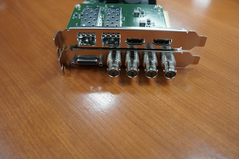 放送用のSDI端子だけでなく、HDMI端子の入出力があるのがポイント