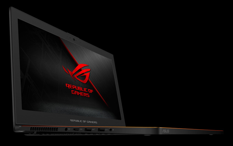 Zephyrus GX501<br>Max-QデザインのGeForce GTX 1080を搭載する15.6型ノート。CPUはCore i7-8750H