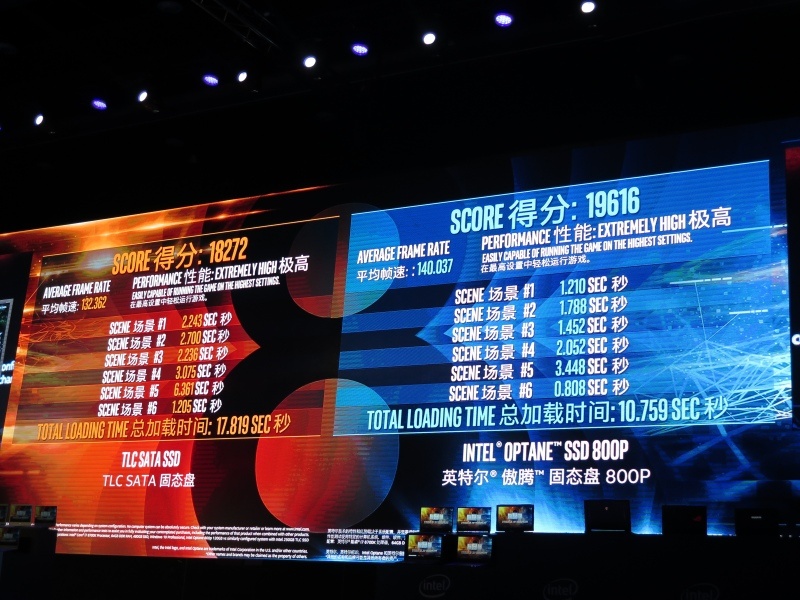 Optaneメモリーは一般的なTLC SATA SSDより高速。Optaneメモリーを搭載すれば、+のマークが付与される