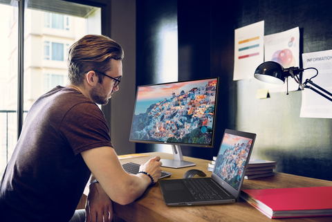 デル、sRGBカバー率99%のフレームレス23.8/27型液晶 ～薄型ベゼルの23