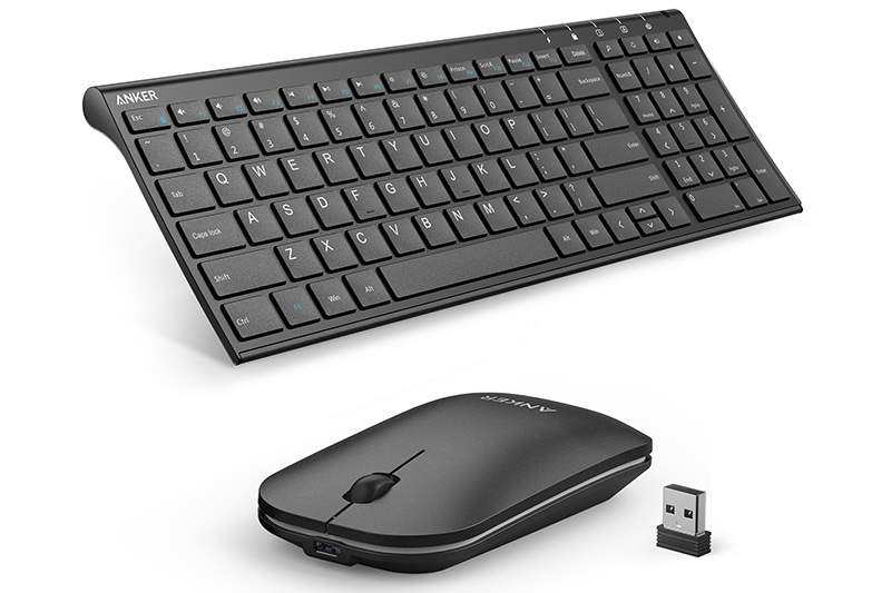 Anker 2.4GHz ワイヤレスキーボード & マウスセット