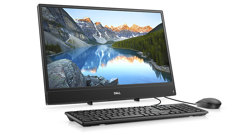 New Inspiron 22 3000 フレームレスデスクトップ(ブラックモデル)