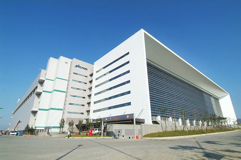 Micron Memory Taiwanの台中生産拠点