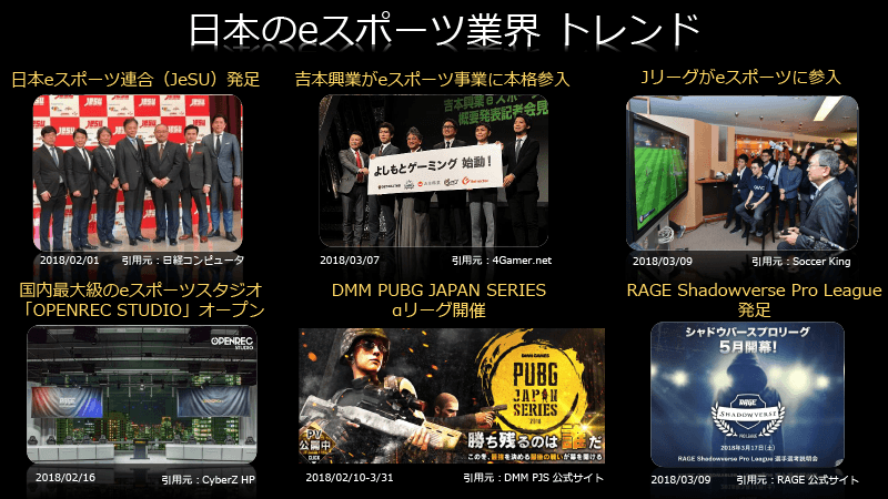 日本のeスポーツ業界トレンド