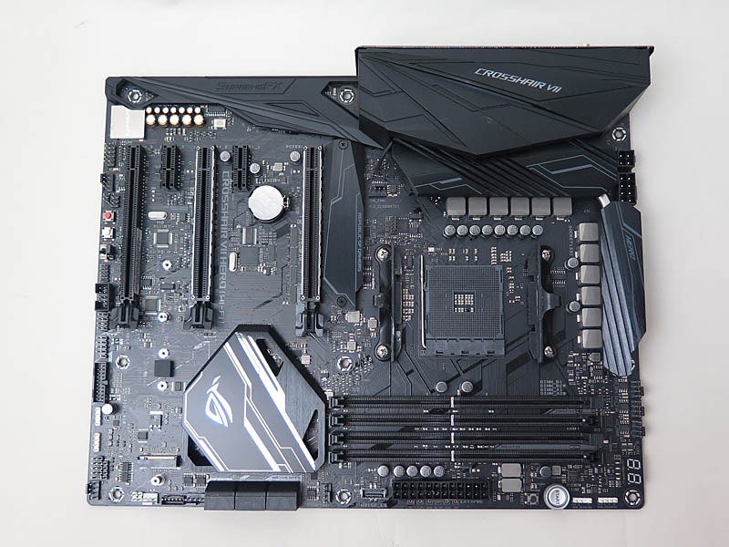 評価用のASUS CROSSHAIR VII HERO