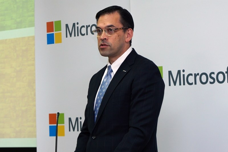 日本マイクロソフト 代表取締役社長の平野拓也氏