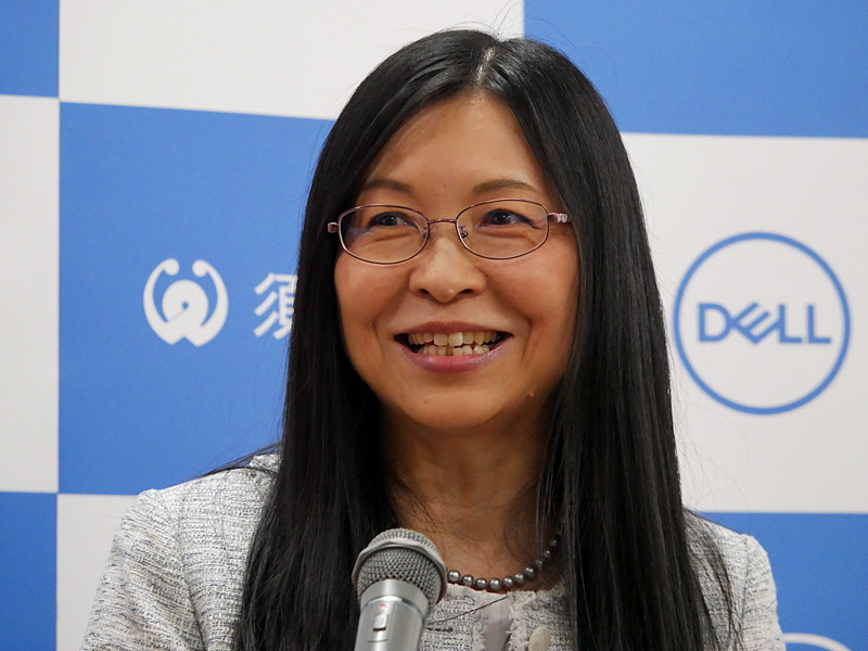 デル 常務執行役員 クライアント・ソリューションズ統括本部長の山田千代子氏