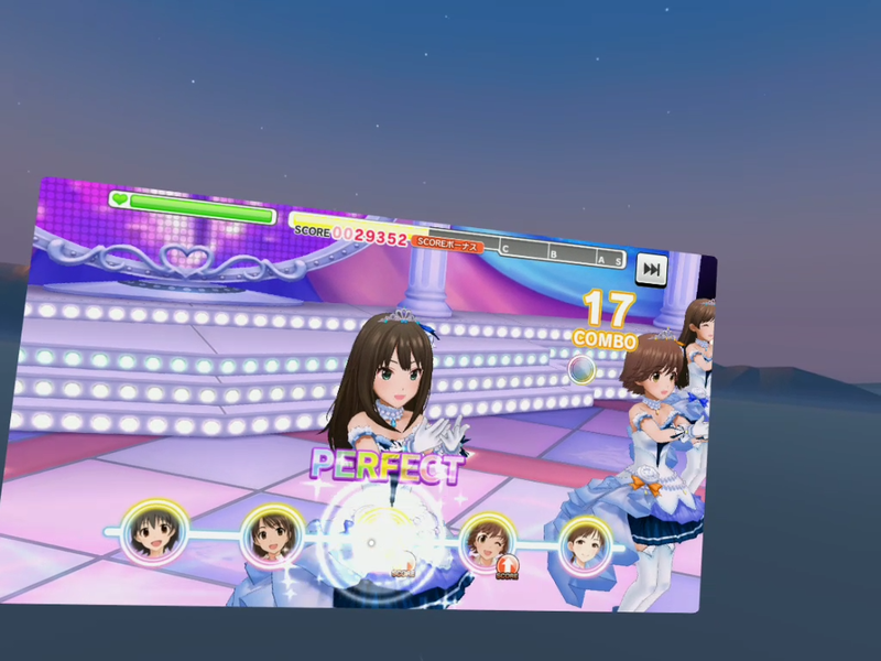 デレステはシングルタップ以外の動作はもちろんできないが、動いただけで感動する