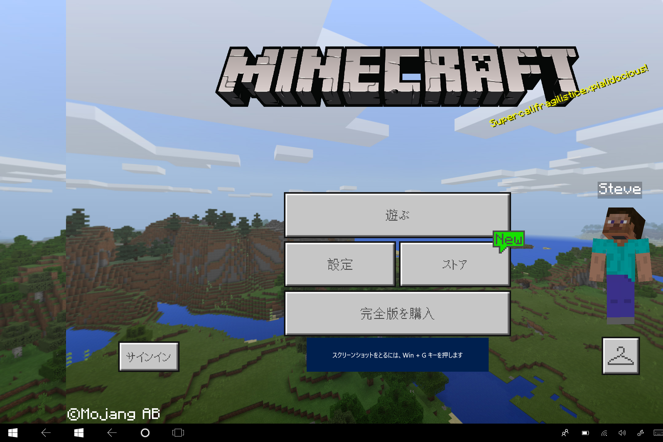 マインクラフト