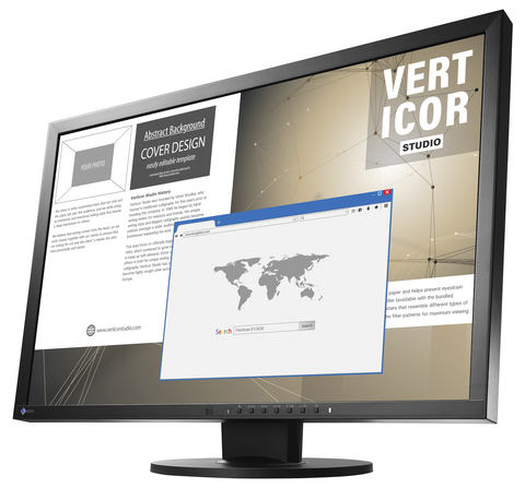 EIZO、目への負担緩和を考えた仕事向け24.1型WUXGA液晶 - PC Watch