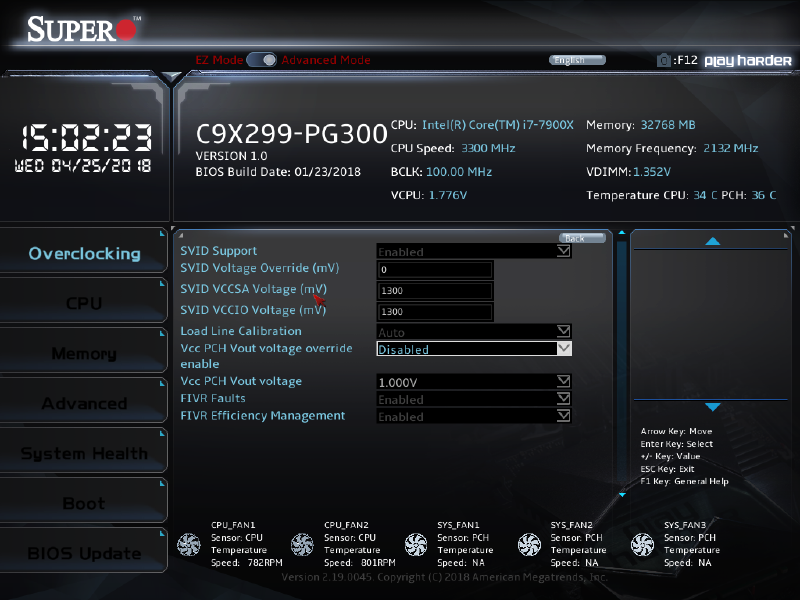 かなりのところまで電圧設定を追い込めるようだ
