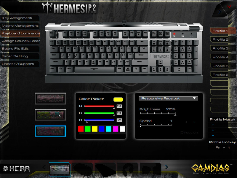 ライティング設定では全キー共通色、キー個別、そして全キーエフェクトつきなどが選べるが、LEDを完全にオフにはできない