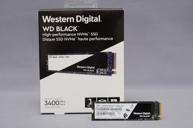 ハイエンドゲーマーやエンスージアストをターゲットとするWestern DigitalブランドSSD最上位モデル「WD Black 3D NVMe SSD」