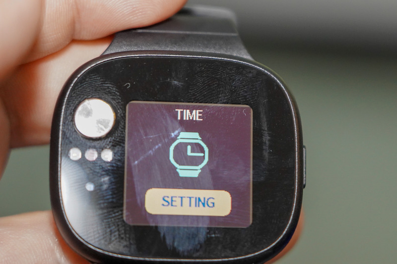 ディスプレイ上の表示