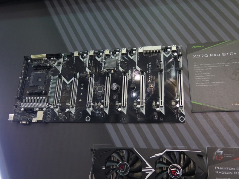AMD Ryzenでマイニングする用のX370 PRO BTC+
