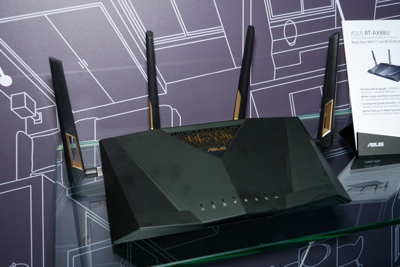 802.11ax準拠のデュアルバンドゲーミングルーター「RT-AC88U」