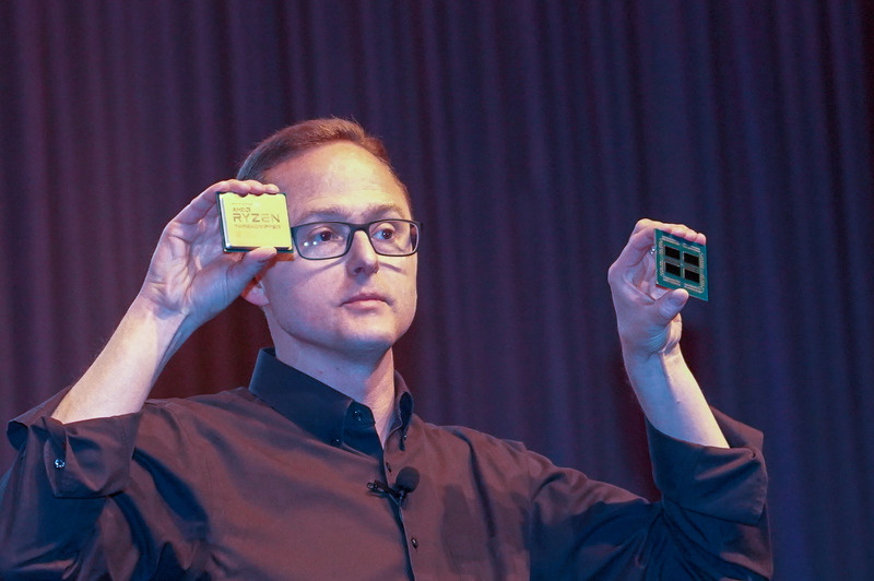 第2世代Ryzen Threadripper、1つのパッケージに4つのダイが実装されている