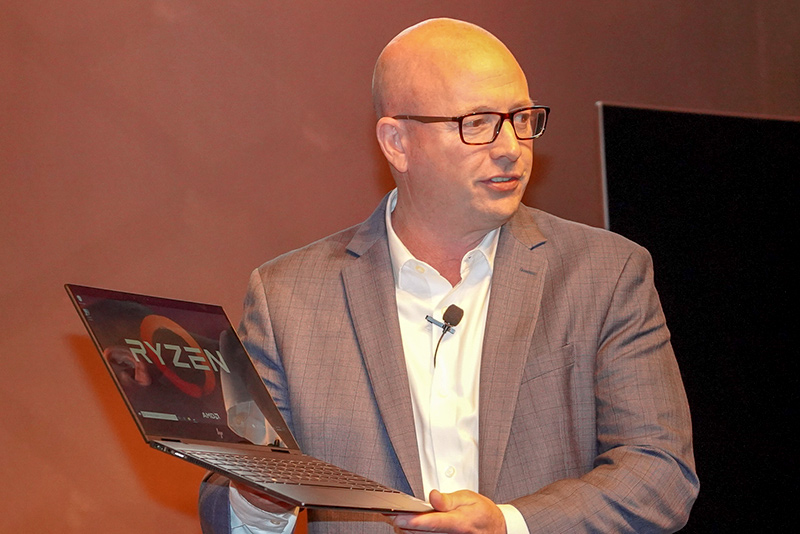 米AMD クライアント戦略・ビジネス開発担当執行役員 ケビン・レンシング氏