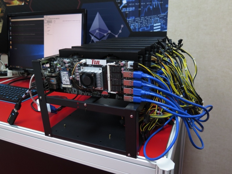 マイニング専用のシステム