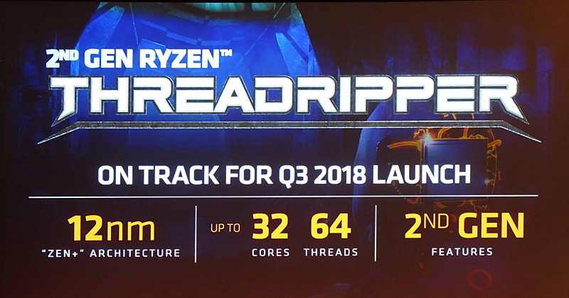 AMDは発表会で32コアになることを明らかにした