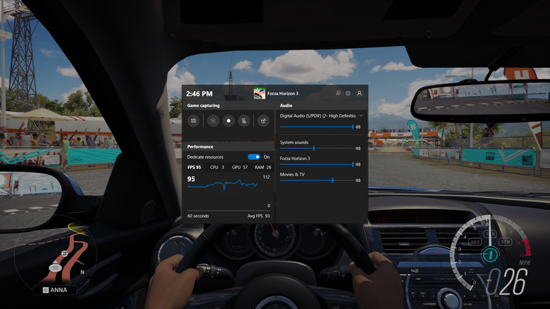 ゲームバーの強化