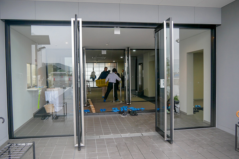 誠意館の玄関の様子