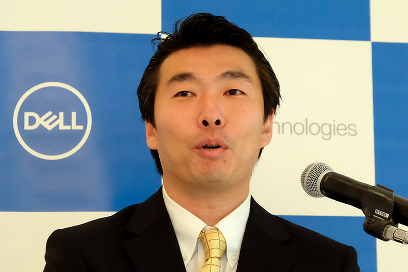 デル株式会社 執行役員 クライアント・ソリューションズ統括本部 クライアント製品本部長 田中源太郎氏