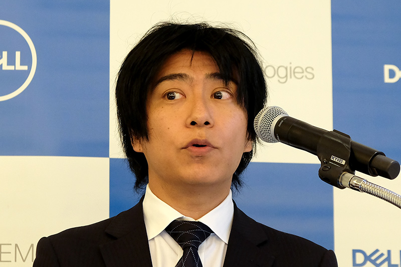 同統括本部 クライアント製品マーケティング本部 フィールドマーケティングマネージャー 飯塚祐一氏