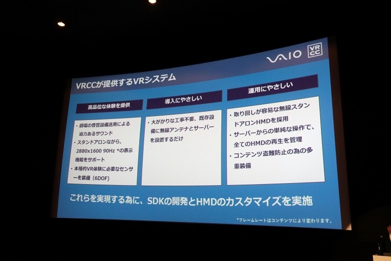 VRCCが提供するVRシステム
