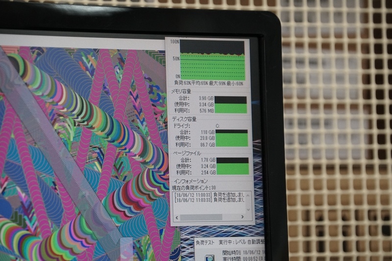 CPU、メモリ、ストレージなどに同時に負荷をかける