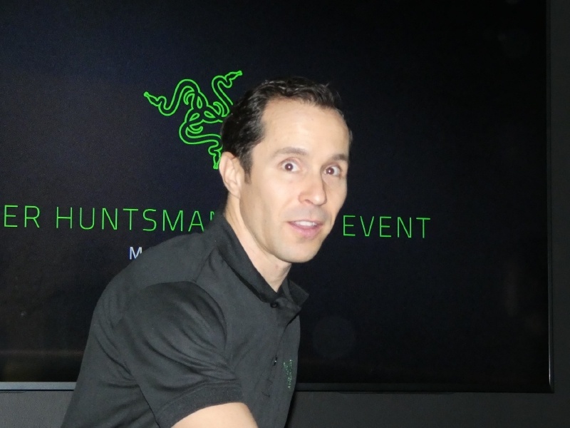 PR ManagerのKevin Allen氏が挨拶を行なった