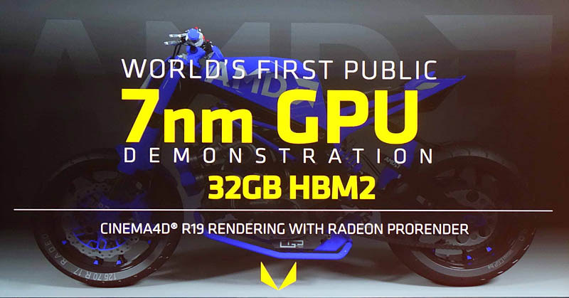 7nmの実機デモも行なった